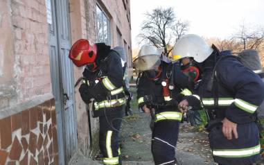 На очисних спорудах «Рівнеоблводоканалу» відбулися практичні навчання з пожежної безпеки